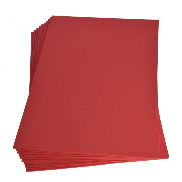 Moosgummiplatte, 200 x 300 x 2 mm, rot