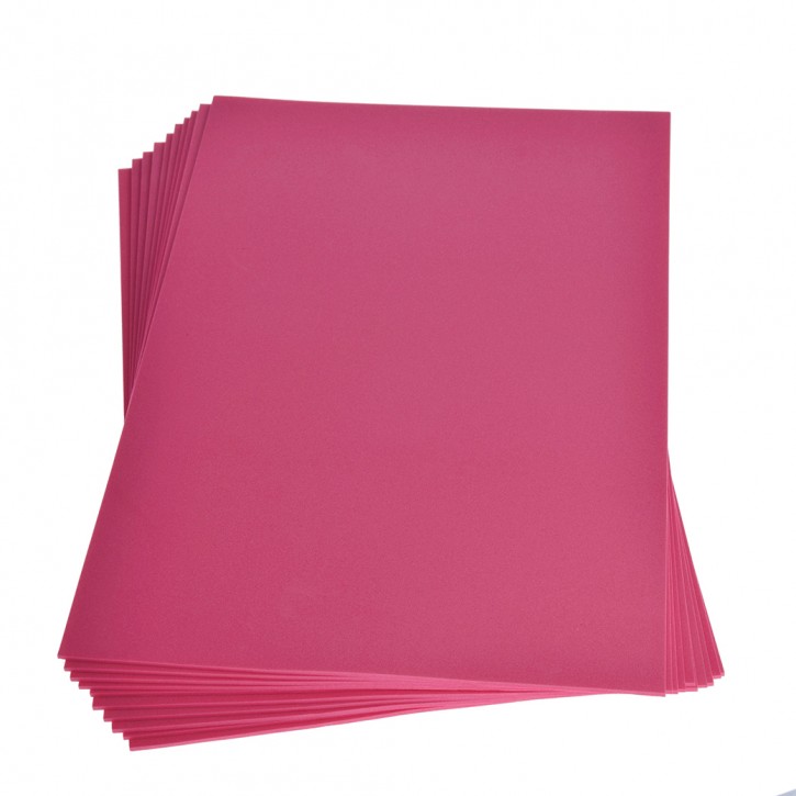 Moosgummiplatte, 200 x 300 x 2 mm, pink