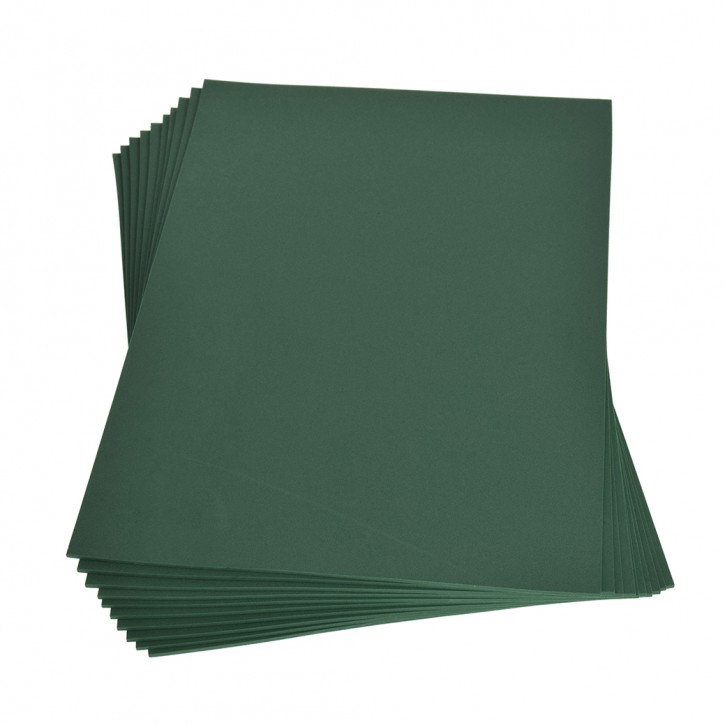 Moosgummiplatte, 200 x 300 x 2 mm, grün