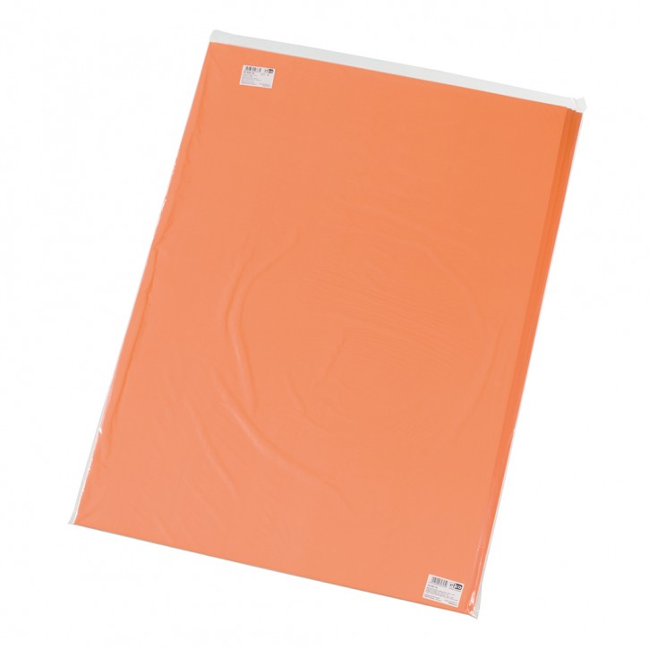 Moosgummiplatte, 500 x 700 x 3 mm, orange