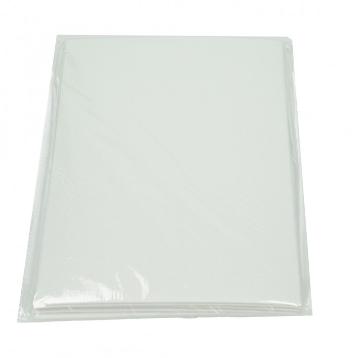 Filzplatte, für Dekorationen, 20 x 30 cm x ~2,0 mm, ~300 g/m², weiß