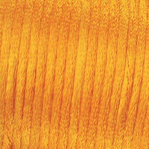 Flechtkordel Satin, 2 mm, gelb