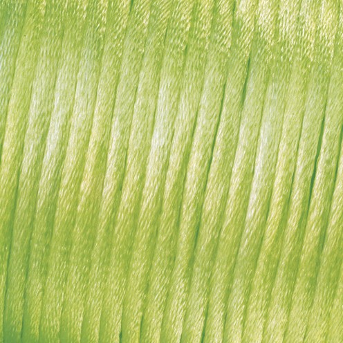 Flechtkordel Satin, 2 mm, hellgrün