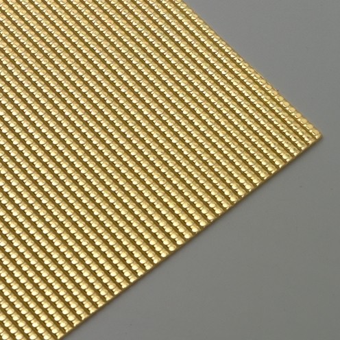Wachsstreifen, Perle, 200 x 2 mm, 27 Stk., gold glänzend