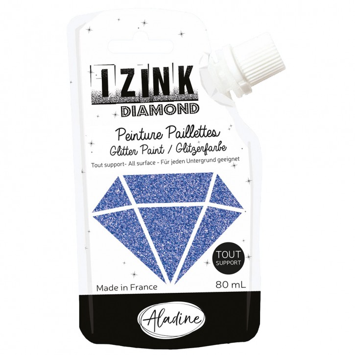 IZINK DIAMOND, 80 ml, blau