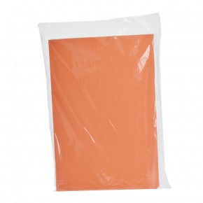 Moosgummiplatte, 200 x 300 x 2 mm, orange