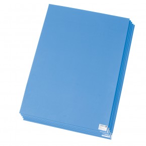 Moosgummiplatte, 500 x 700 x 3 mm, blau